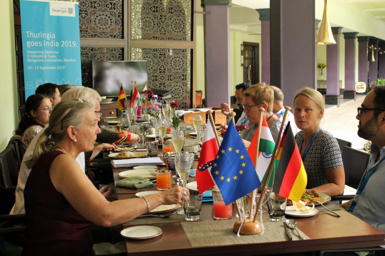 Briefing mit Generalkonsulat Bangalore zum Auftakt