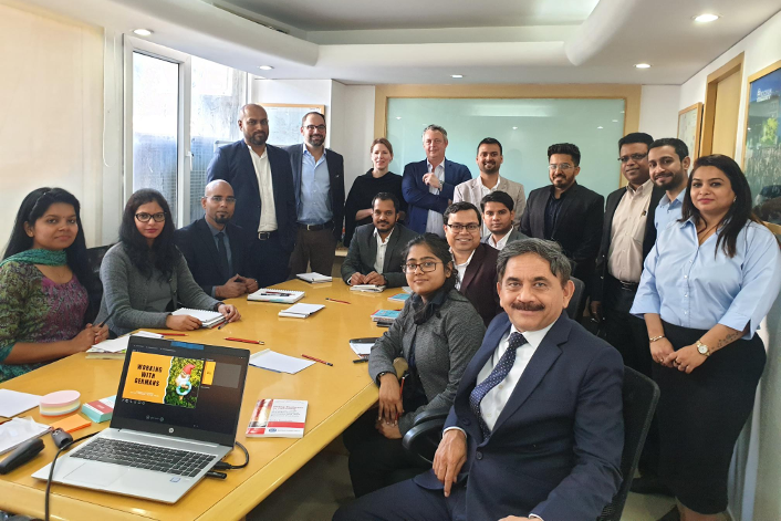 Dr. Wamser + Batra India Teamfoto Dr. Wamser + Batra India